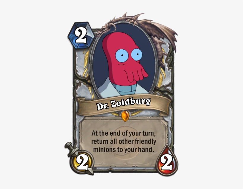 "nothing Make Zoidberg Happier Than Fighting Alongside - Hearthstone Priest Legendary, transparent png download