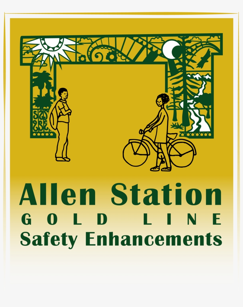 Allen Station Gold Line Safety Enhancements - Trata De Personas En Mexico, transparent png download