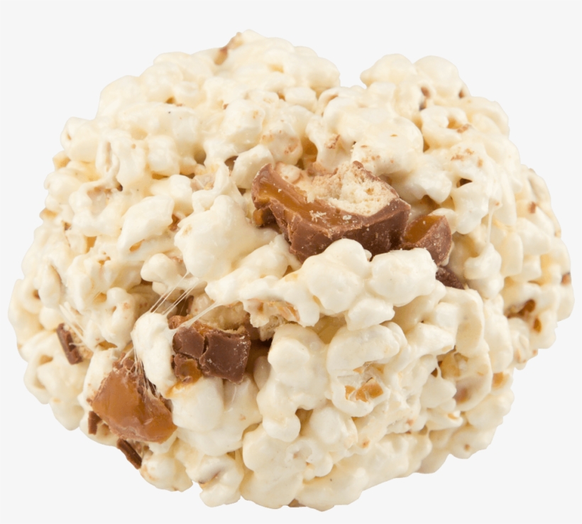 Farmer Jon's Popcorn Balls With Chopped Twix - Popcorn, transparent png download