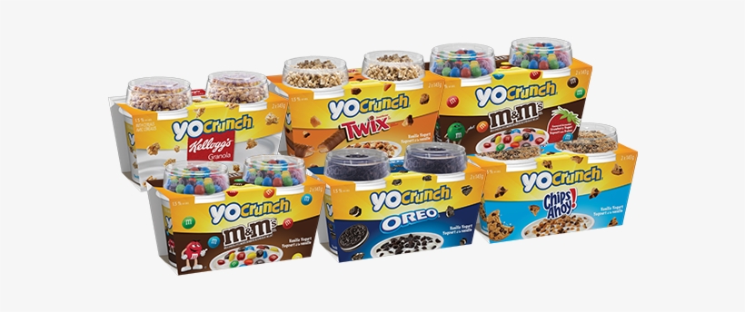 3 Packagings With Fun Toppings - Granola, transparent png download