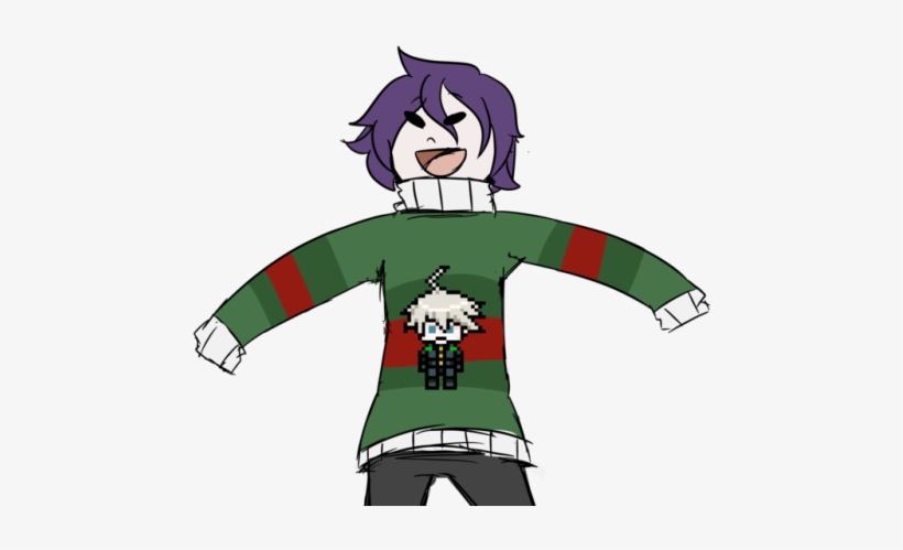 It's The Holidays And O Shit Kokichi Got Himself A - Cartoon, transparent png download