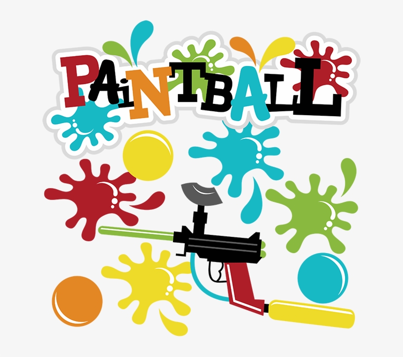 Paintball Svg Files Paintball Gun Svg File Paintball - Clip Art Paint Ball, transparent png download