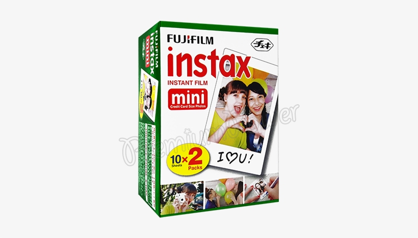 Premiumpleasure - Fujifilm Instax Mini Picture Format Film (20 Shots), transparent png download