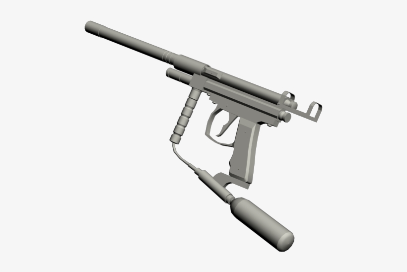 Shitty Paintball Gun Model - Gamebanana, transparent png download