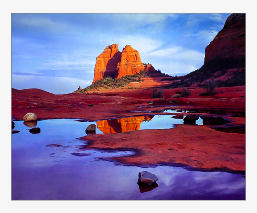 Schnebly Hill Reflection - Schnebly Hill Road, transparent png download