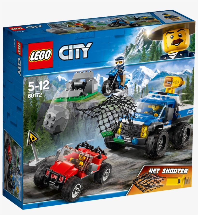 City 60172 Dirt Road Pursuit ,, , Large - Lego 60172, transparent png download