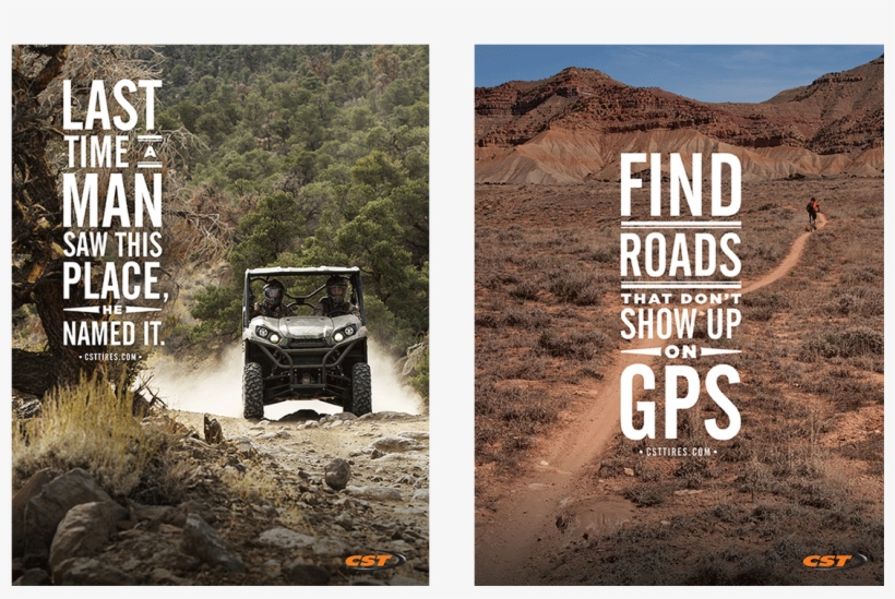 Print Ads Of Cst Tires In Nature - Poster, transparent png download