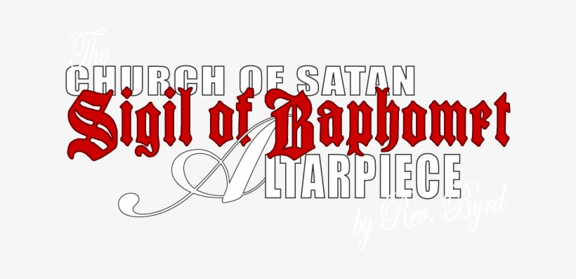 Baphomet Altarpieces, Using The Trademarked Church - Sigil Of Baphomet, transparent png download