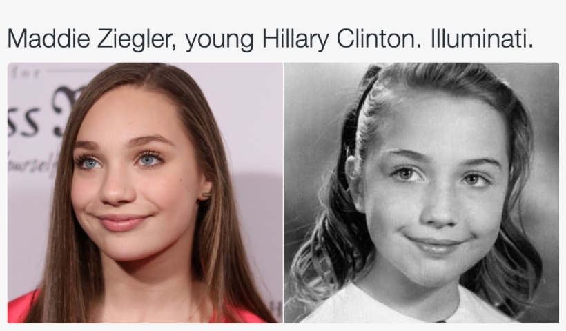 Never Miss A Moment - Maddie Ziegler Young Hillary Clinton, transparent png download