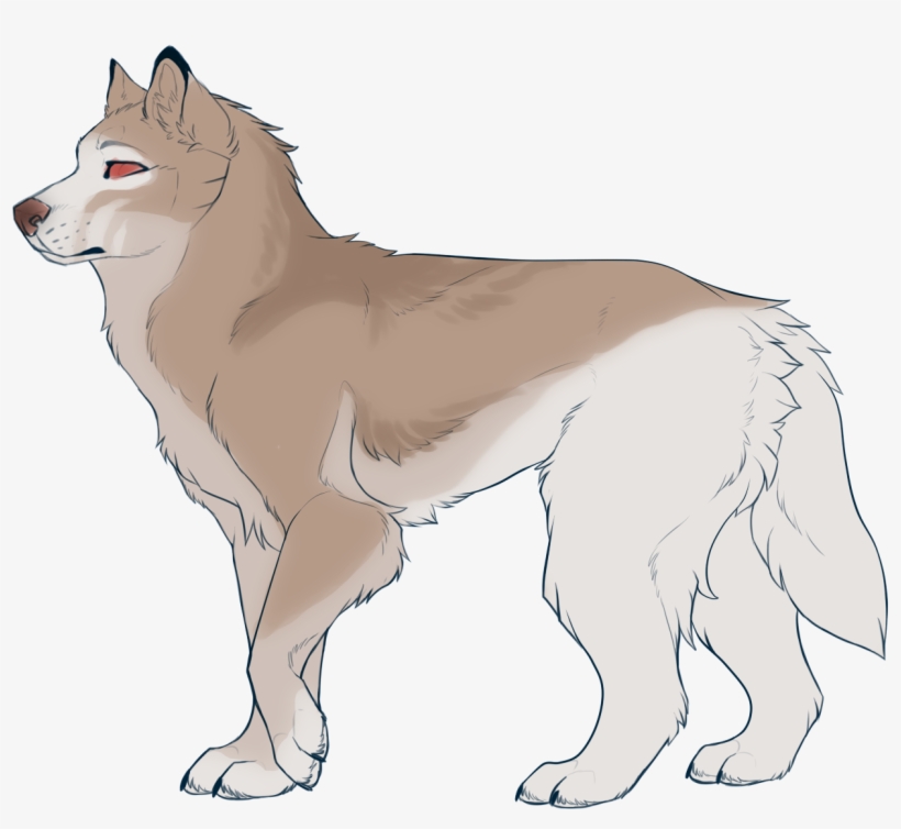 Pink Eyes, Nose & Skin - Canadian Eskimo Dog, transparent png download