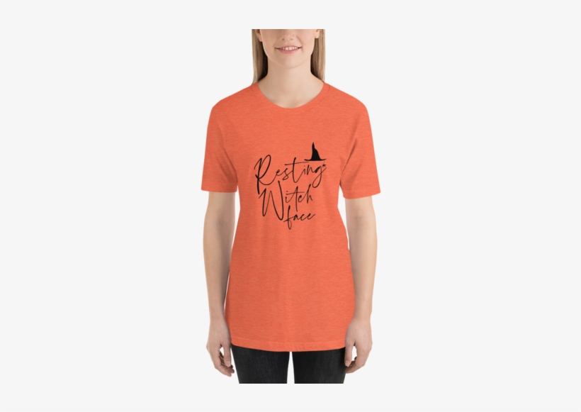 "resting Witch Face" - T-shirt, transparent png download