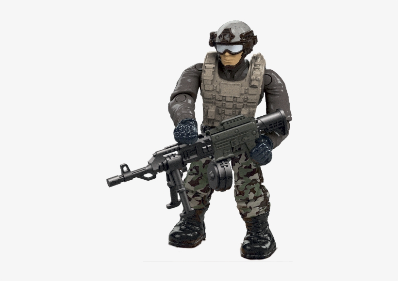 Jungle Soldier - Mega Bloks Mega Construx Call Of Duty Jungle Satcom, transparent png download