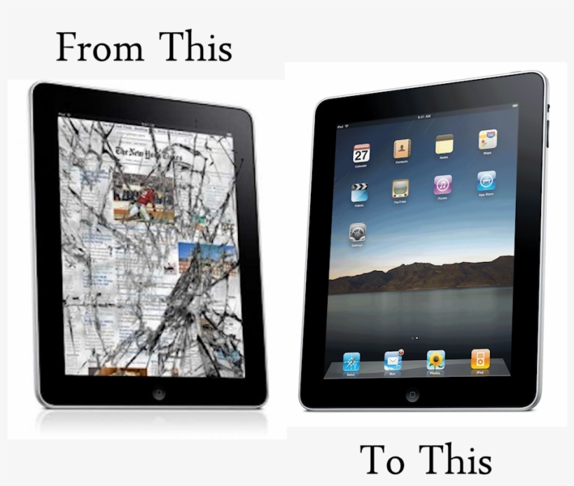 Iphone Screen Replacement - Apple Ipad, transparent png download