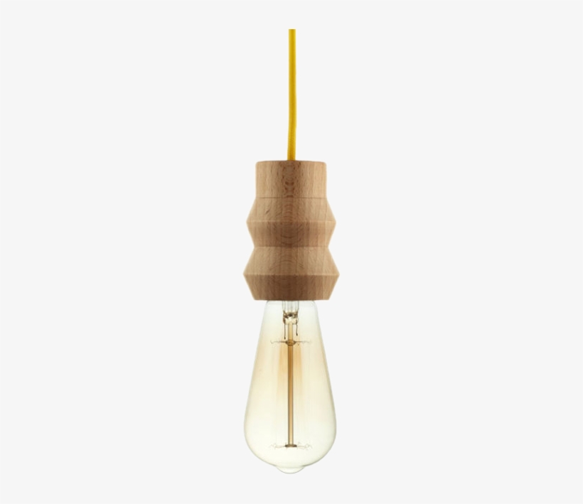 The Minimalist Hanging Lamps Made Of Wood - Wood, transparent png download