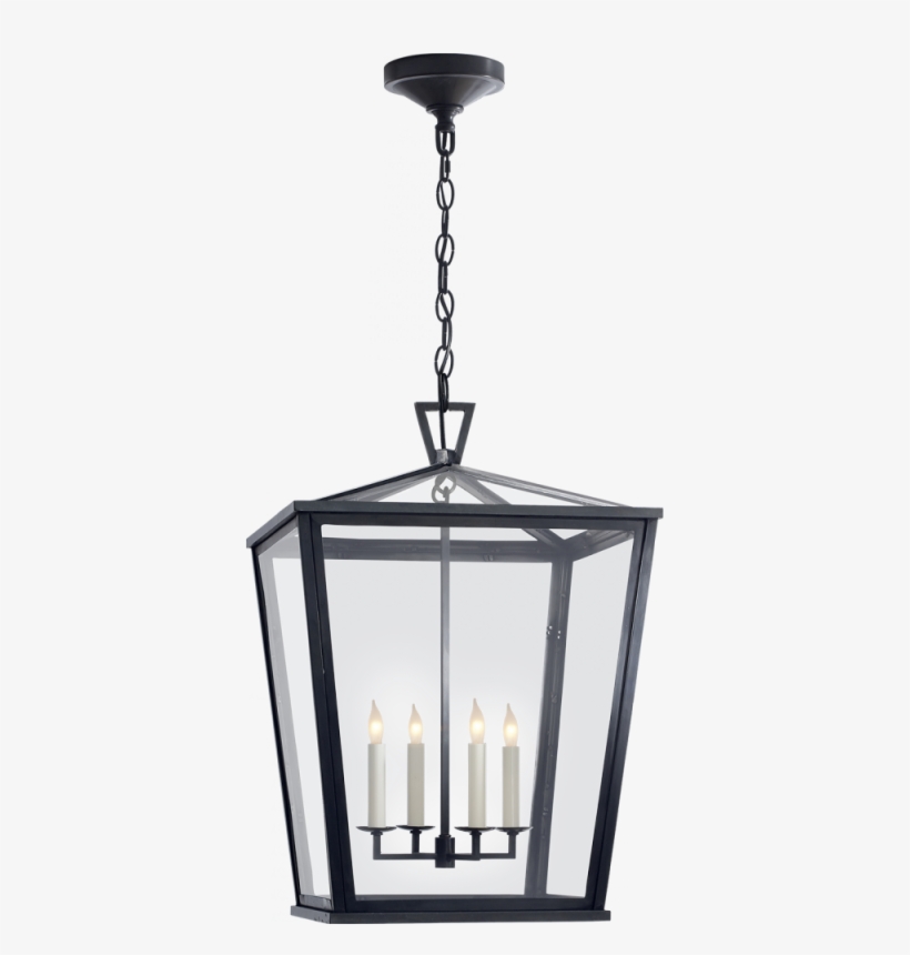 Darlana Medium Hanging Lantern In Bronze - E. F. Chapman Darlana Medium Outdoor Hanging Lantern, transparent png download