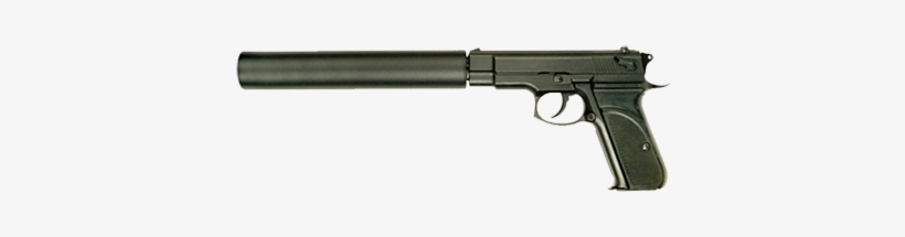 Not Only Do They Protect Your Ears Over Time By Reducing - Pistol With Silencer Png Outline, transparent png download