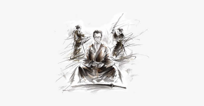 Bushido Way Of The Samurai - Samurai Meditation., transparent png download