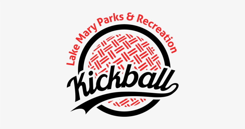 Lake Mary Parks & Recreation Kickball Logo - Kickball Logo, transparent png download