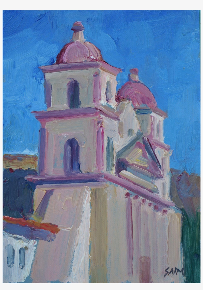 "tucson Church" By Lpapa Founder Saim Caglayan - Laguna Plein Air Painters Association, transparent png download