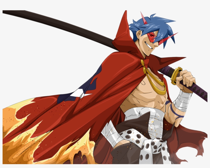 3) Kamina From Tengen Toppa Gurren-lagann - Tengen Toppa Gurren Lagann Kamina, transparent png download