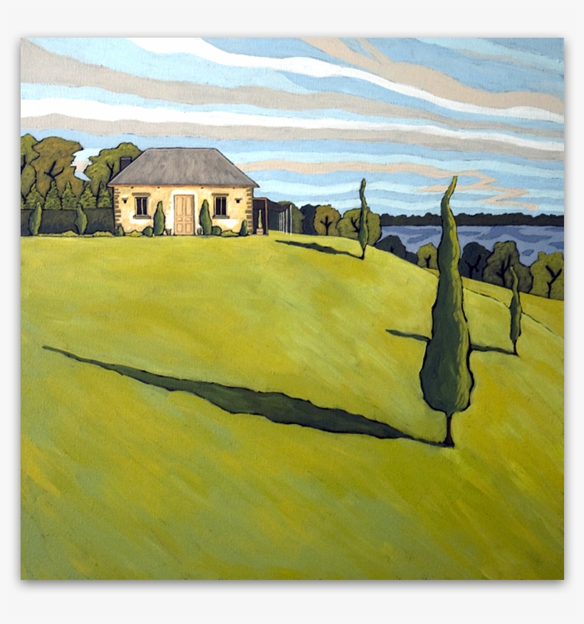 Canvas River - Painting, transparent png download