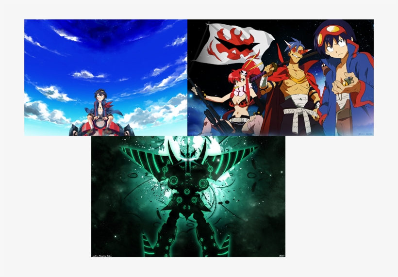 Tengen Toppa Gurren Lagann - Gurren Lagann Mouse Pad, Mousepad (10.2 X 8.3 X 0.12, transparent png download