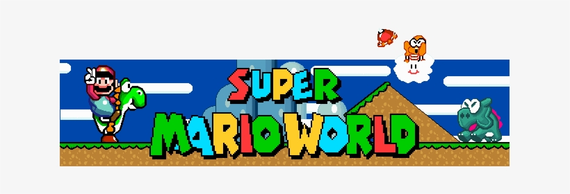 Super Mario World - Nintendo Super Mario World 3ds (email Delivery), transparent png download