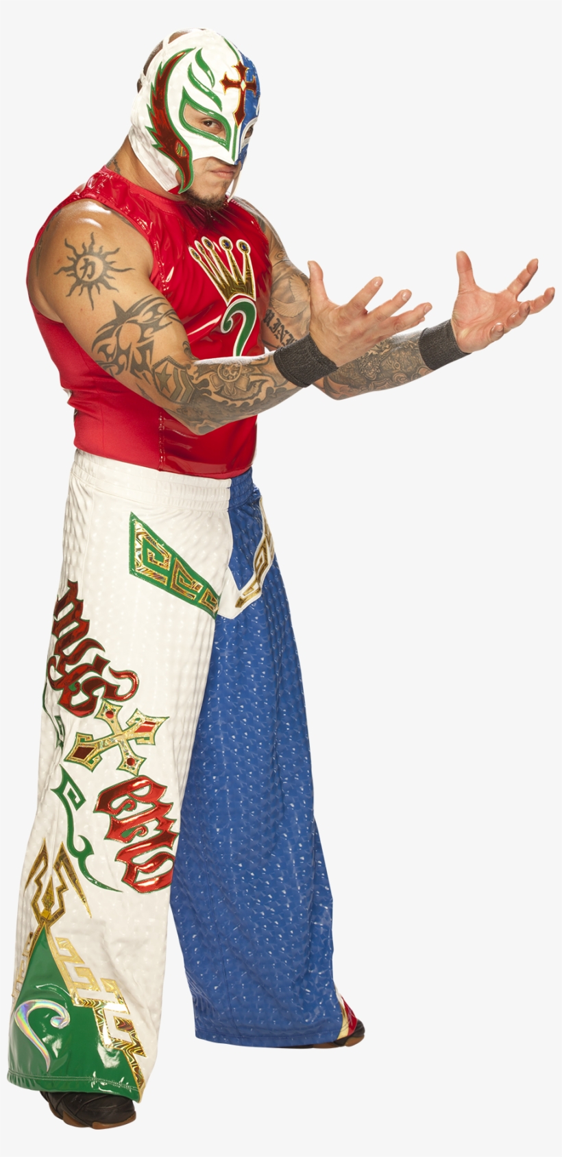 Pin By Leonor Benitez On Luchador - Rey Mysterio Mexican Suit, transparent png download