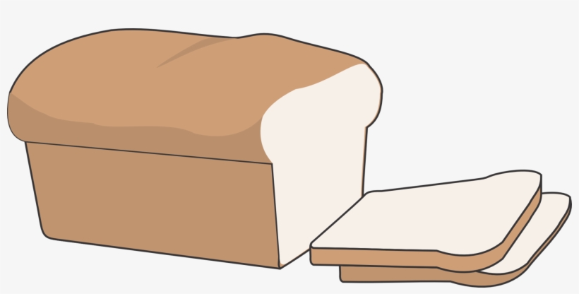 Piece Of Bread Clipart - Bread Free Clipart, transparent png download