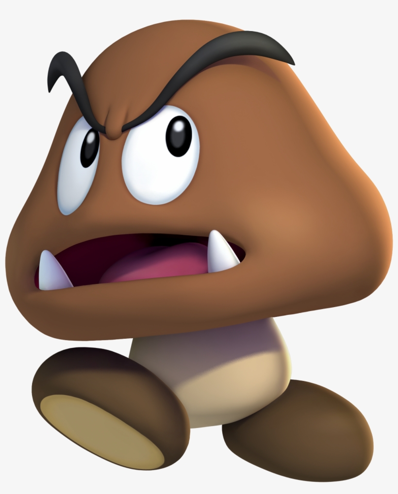 Goomba - Mario Enemies, transparent png download
