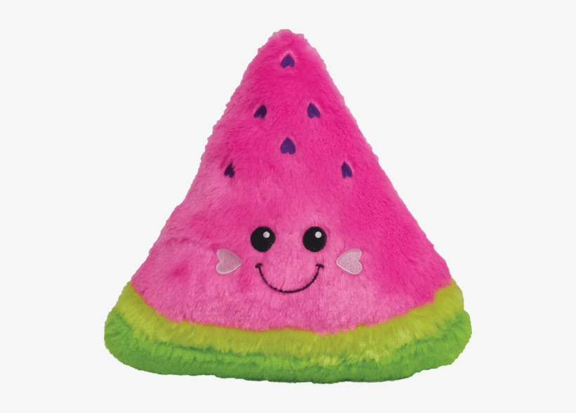 Iscream Watermelon Scented Furry Pillow - Watermelon, transparent png download