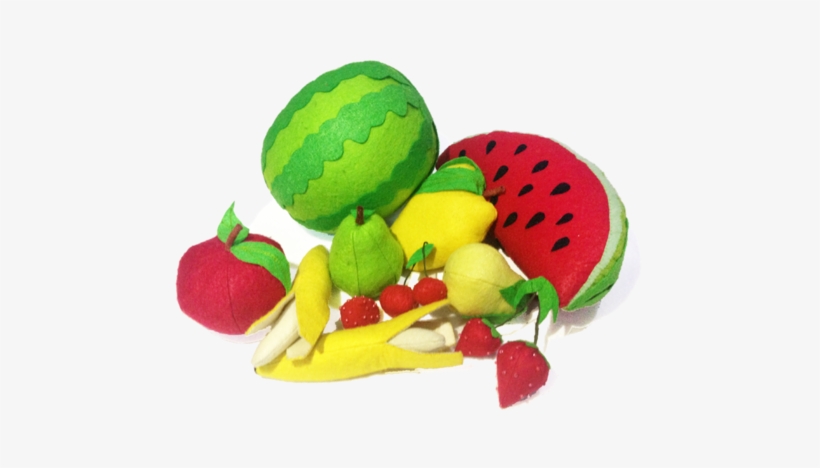 Felt Handmade Realistic Watermelon Slice - Pear Tomato, transparent png download