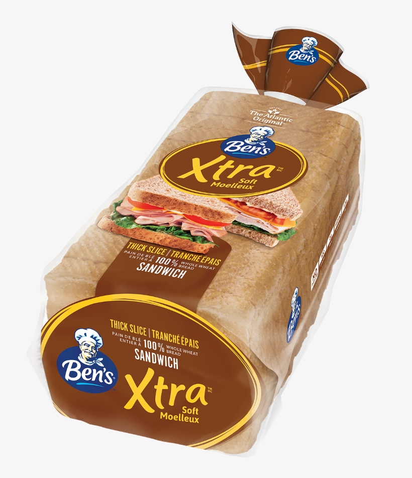 Ben's® Xtra Sandwich Wheat Thick Bread - Long Thick Wheat Bread, transparent png download