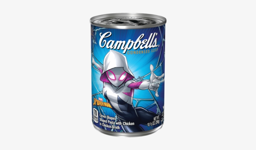 Marvel's Spider-gwen Soup - Campbell's Condensed Soup, Minestrone - 10.75 Oz Can, transparent png download