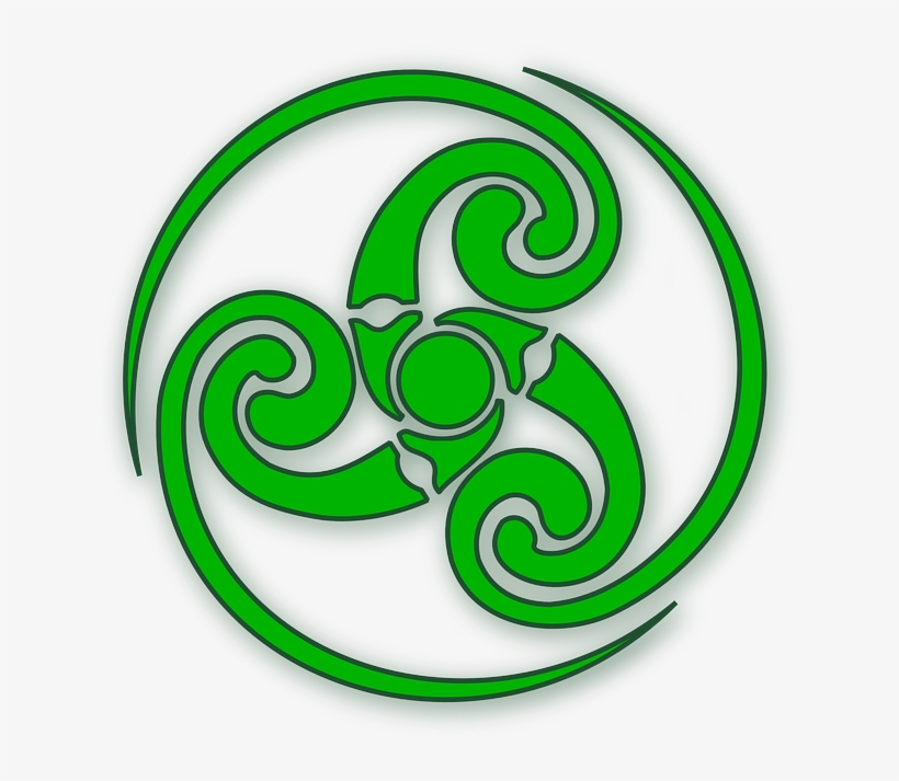 Celtic, Symbol, Pattern, Swirl, Green - Cafepress ! Iphone 7 Plus Tough Case, transparent png download