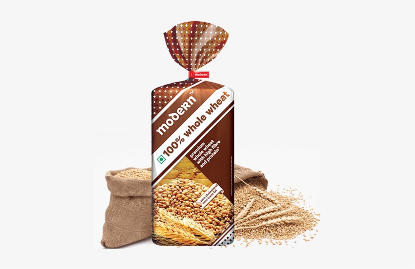 100% Whole Wheat Bread - Modern Whole Wheat Bread, transparent png download