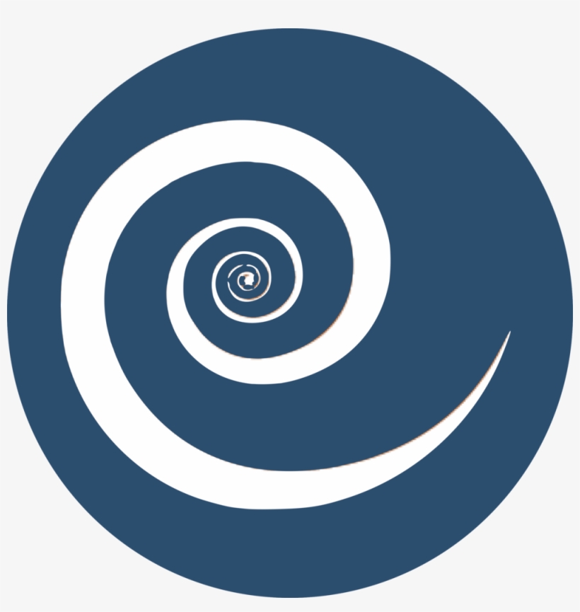 Mission Initiatives Blue Swirl Circle - Portable Network Graphics, transparent png download