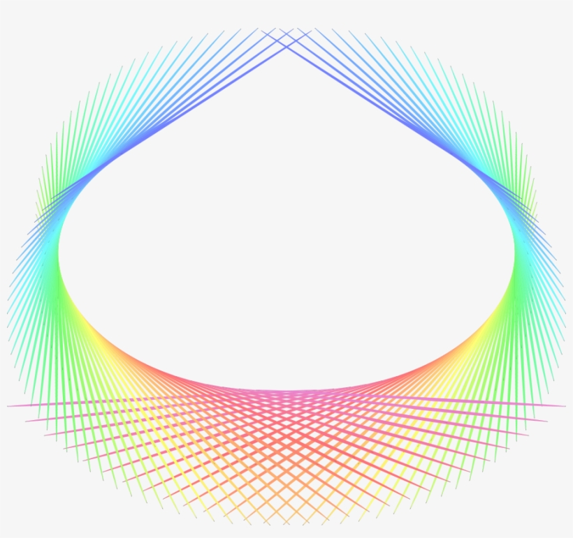 How To Set Use Rainbow Abstract Element Clipart, transparent png download