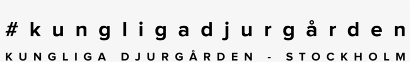 Hashtag Kungligadjurgården - - Parallel, transparent png download
