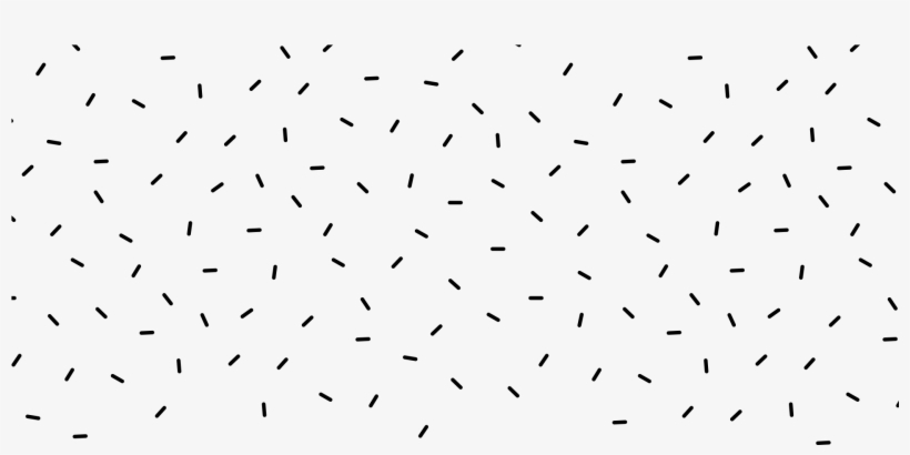 Transparent White Sprinkle - Black And White Sprinkles Pattern, transparent png download