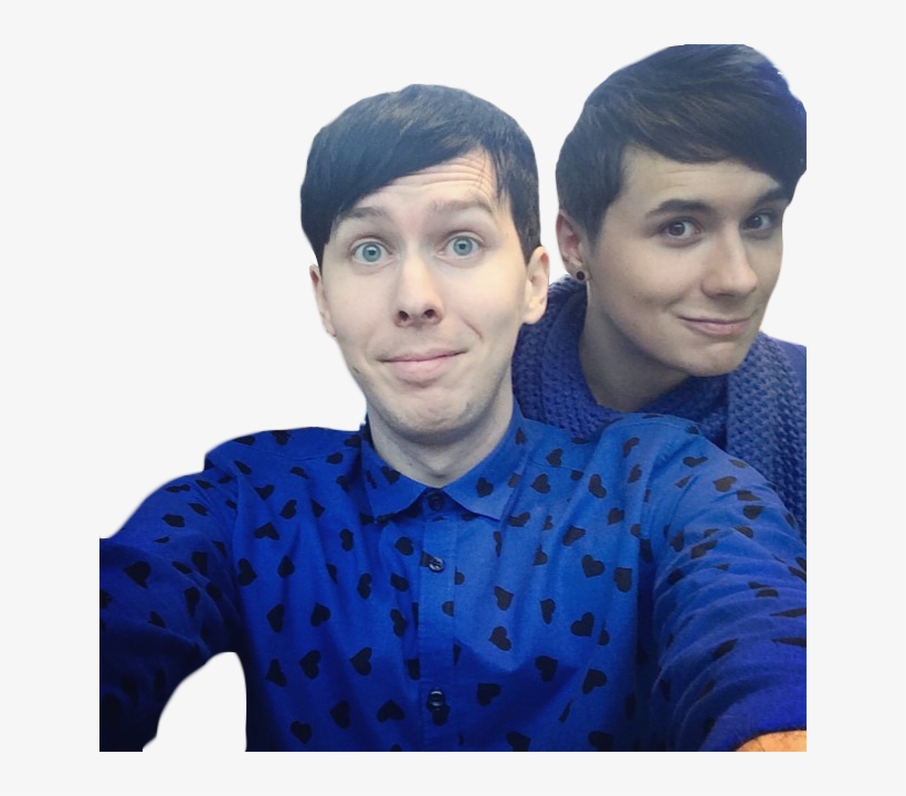 Image Black And White Download Dan And Phil Pngs Thanks - Dan Howell And Carrie Fletcher, transparent png download