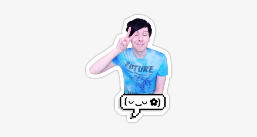 Phil Lester By Kjellbergs - T-shirt, transparent png download