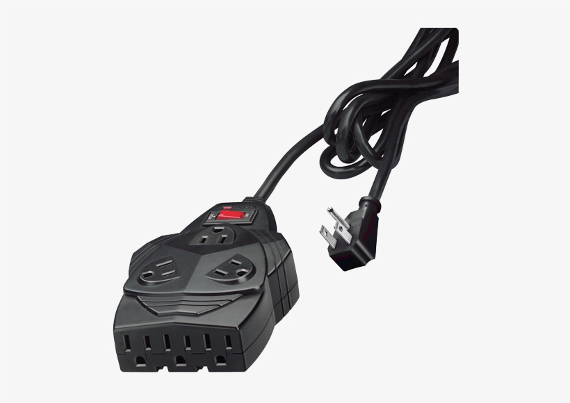 Mighty 8 Surge Protector With Phone Protection - Fellowes 99090 Mighty 8 Surge Protector, transparent png download