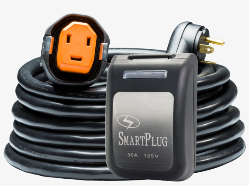 30 Amp Rv Kit 30′ Dual Config Black Cordset / & Non-metallic - Gadget, transparent png download