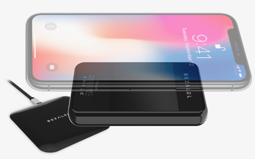 The Prelude Wireless Powerbank 'sticks' On Your Smartphone - Iteration, transparent png download