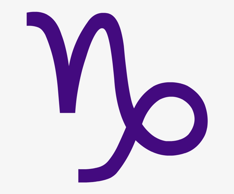 Capricorn Png - Capricorn Symbol Transparent, transparent png download