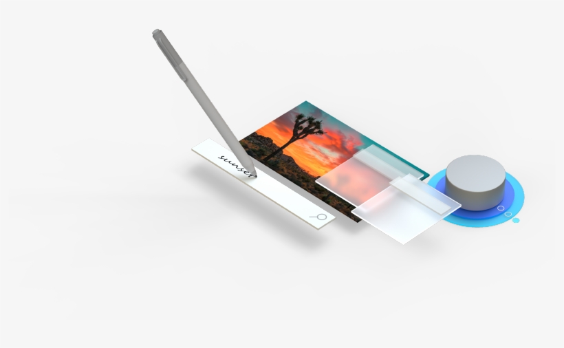 An Abstract Composition Of Input Ui, With A Surface - Smartphone, transparent png download