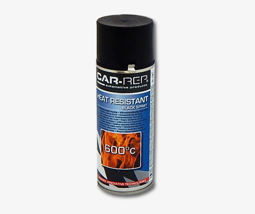Image Of Car Rep Heat Resistant Spray Can In Black - Universal-füllspachtel 1 Kg, transparent png download