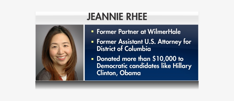 Among The Team Members Is Jeannie Rhee, A Former Partner - Girl, transparent png download