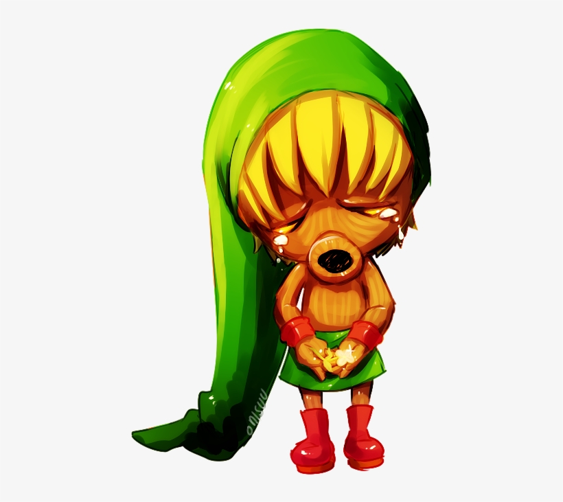 Majora's Mask Deku Link By Onisuu On Deviantart - Majora's Mask Deku Link, transparent png download